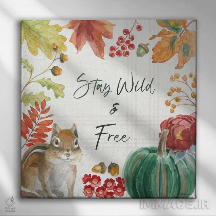 تابلو برداشت جنگلی VI اثر بث گروو - نمای روبهرو روی دیوار