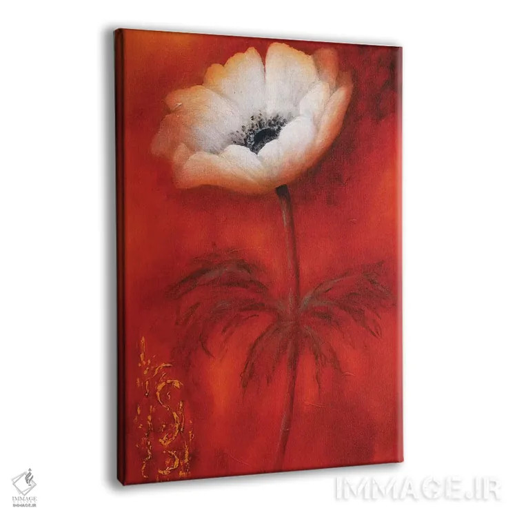 تابلو شقایق I اثر بتی جانسما - نمای پرسپکتیو محصول