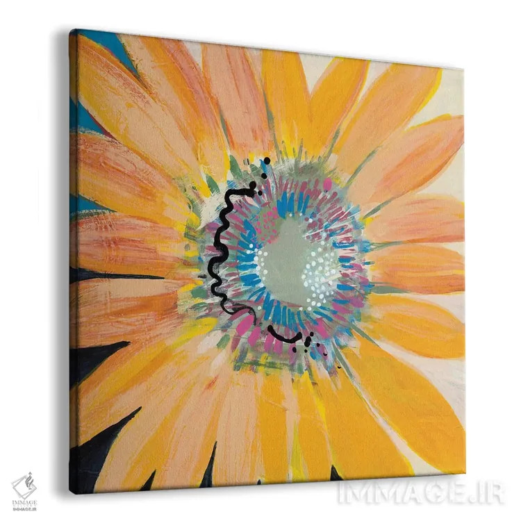 تابلو گل آفتابی IV اثر لِزلی برنسن - نمای پرسپکتیو محصول