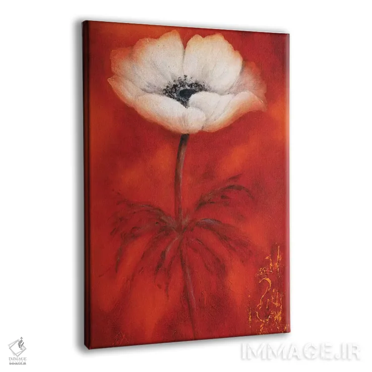 تابلو شقایق II اثر بتی جانسما - نمای پرسپکتیو محصول