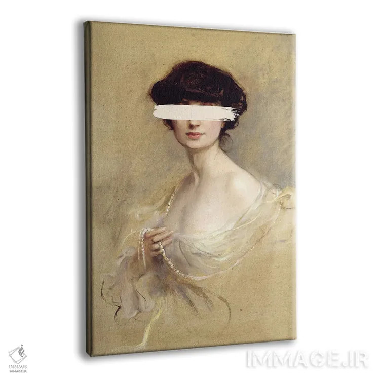 تابلو پرتره زن کلاسیک اثر بونا فیدسا - نمای پرسپکتیو محصول