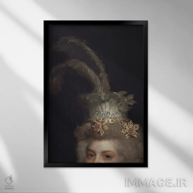 تابلو سلام کن I اثر بونا فیدسا - نمای قابدار مشکی