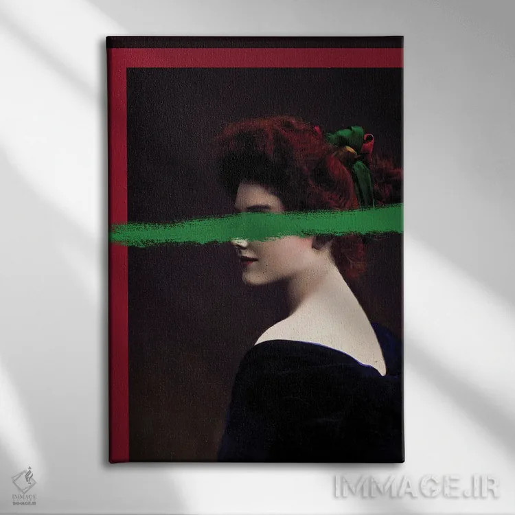 تابلو پرتره زن کلاسیک VI اثر بونا فیدسا - نمای روبهرو روی دیوار