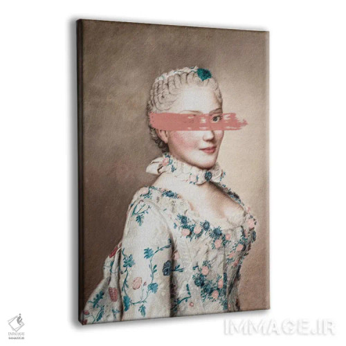 تابلو پرتره زن کلاسیک IV اثر بونا فیدسا - نمای پرسپکتیو محصول
