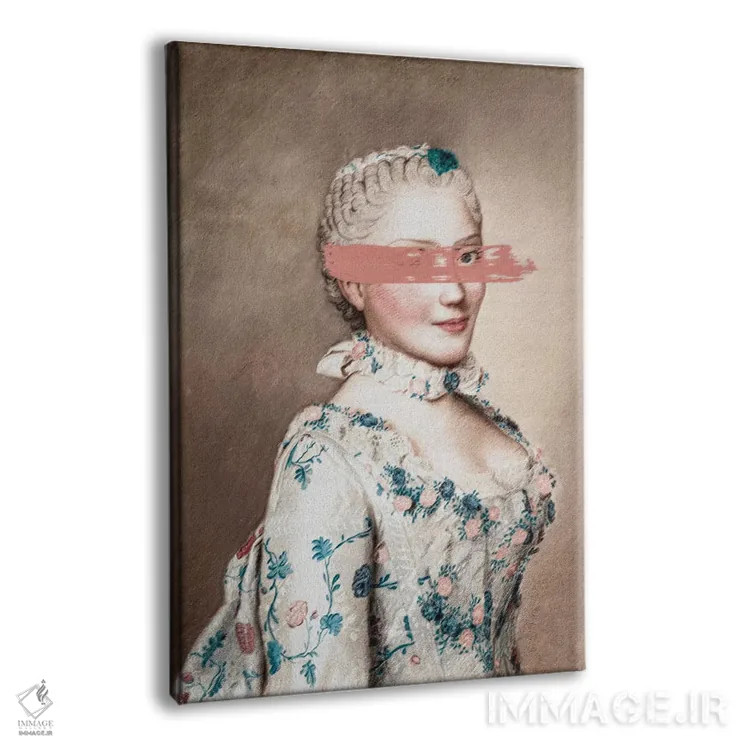 تابلو پرتره زن کلاسیک IV اثر بونا فیدسا - نمای پرسپکتیو محصول