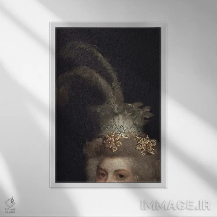 تابلو سلام کن I اثر بونا فیدسا - نمای قابدار سفید