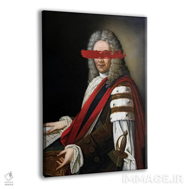 تابلو پرتره مرد کلاسیک اثر بونا فیدسا - نمای پرسپکتیو محصول