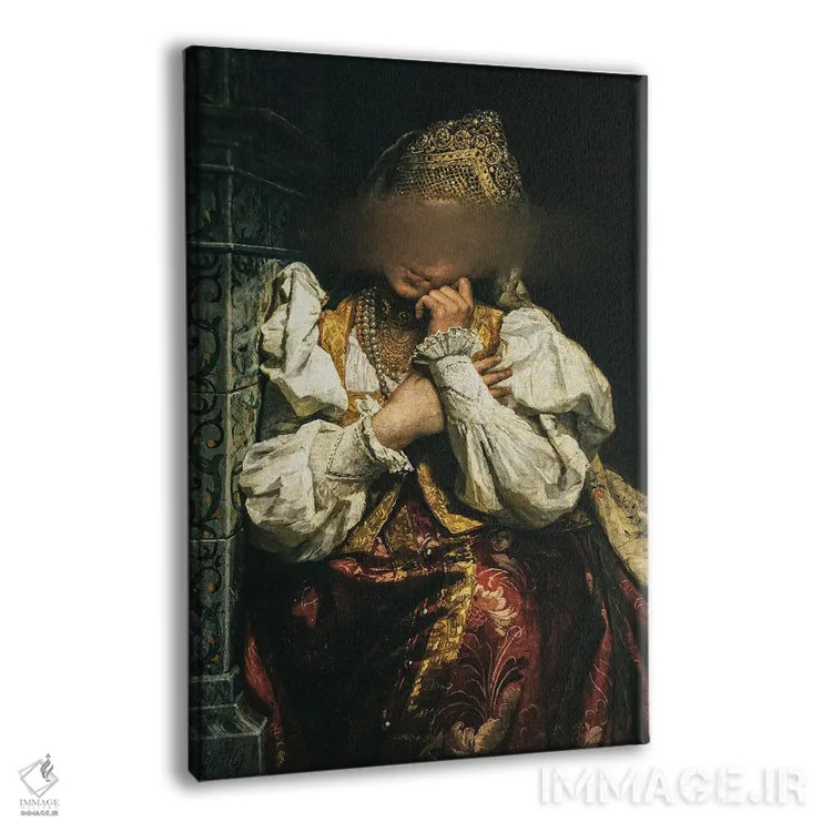 تابلو پرتره زن کلاسیک XVII اثر بونا فیدسا - نمای پرسپکتیو محصول