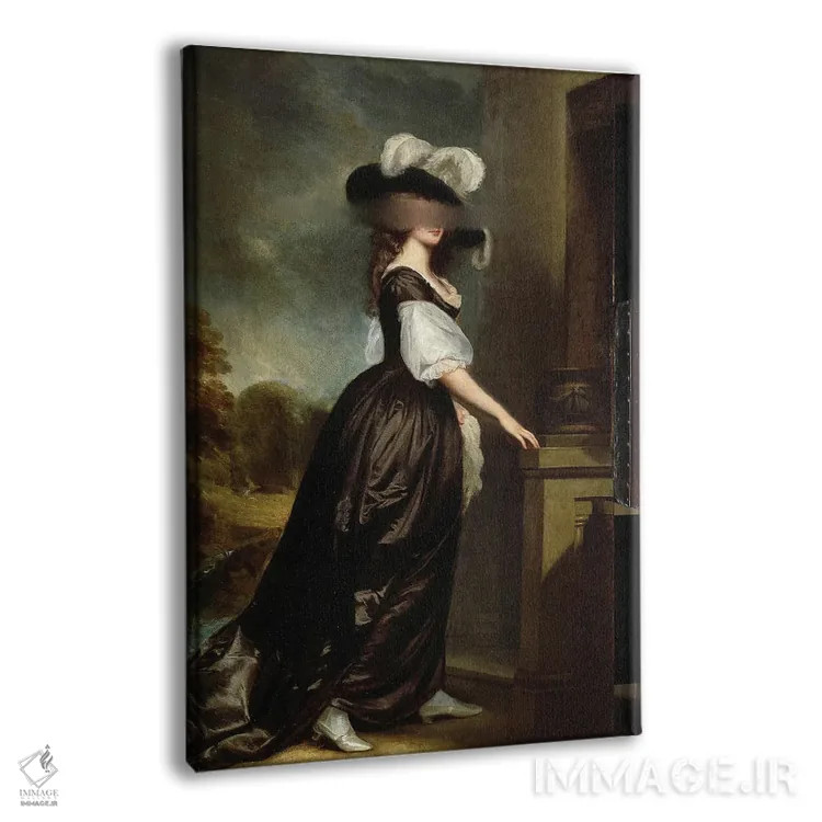 تابلو پرتره زن کلاسیک XXII اثر بونا فیدسا - نمای پرسپکتیو محصول