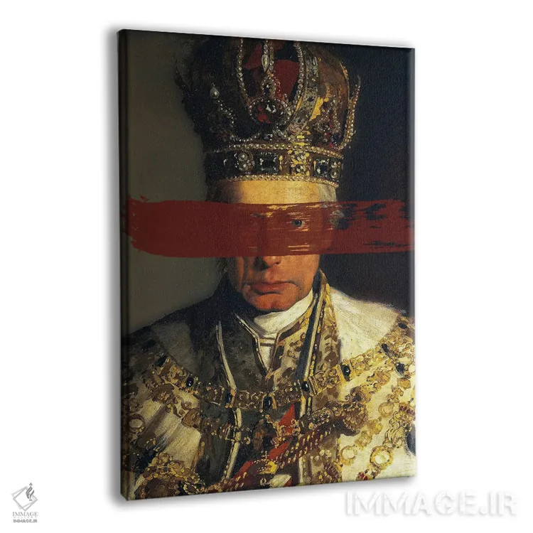 تابلو پرتره پادشاه کلاسیک X اثر بونا فیدسا - نمای پرسپکتیو محصول