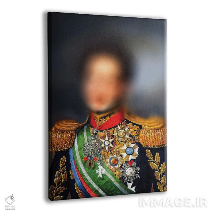 تابلو پرتره مرد سرباز کلاسیک VI اثر بونا فیدسا - نمای پرسپکتیو محصول