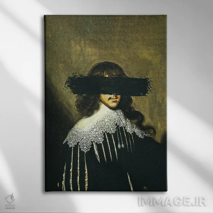 تابلو پرتره نجیبزاده اثر بونا فیدسا - نمای روبهرو روی دیوار