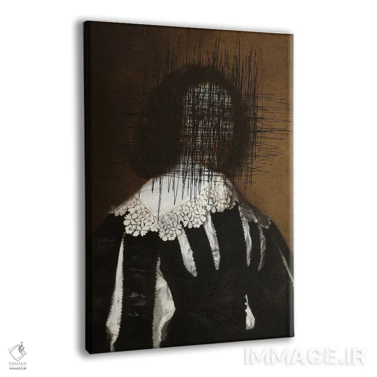 تابلو پرتره مرد کلاسیک XXI اثر بونا فیدسا - نمای پرسپکتیو محصول