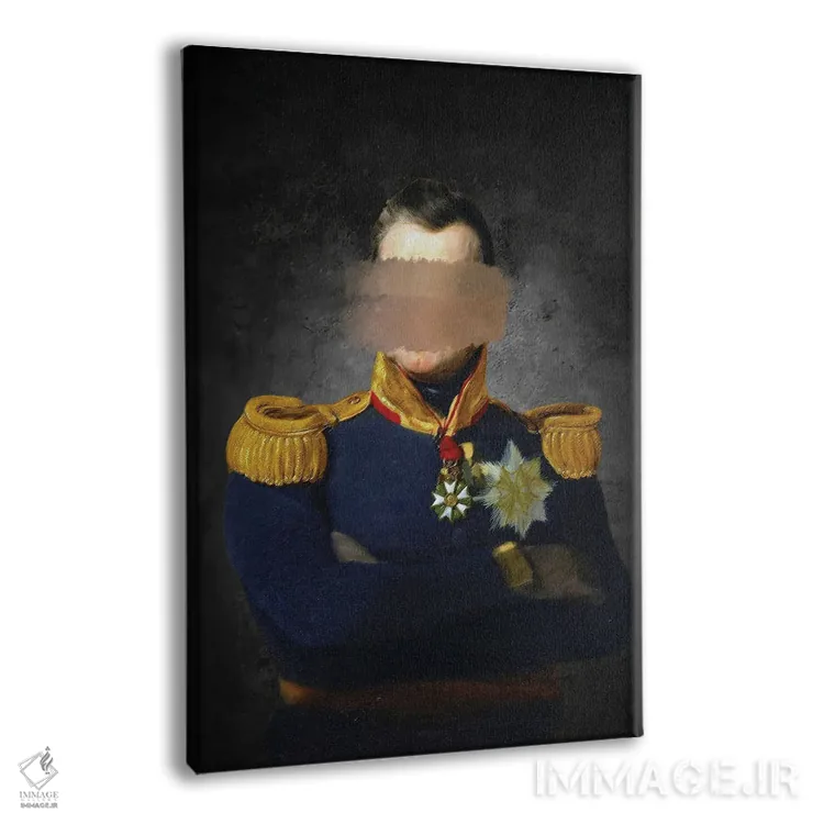 تابلو سرباز بیچهره اثر بونا فیدسا - نمای پرسپکتیو محصول