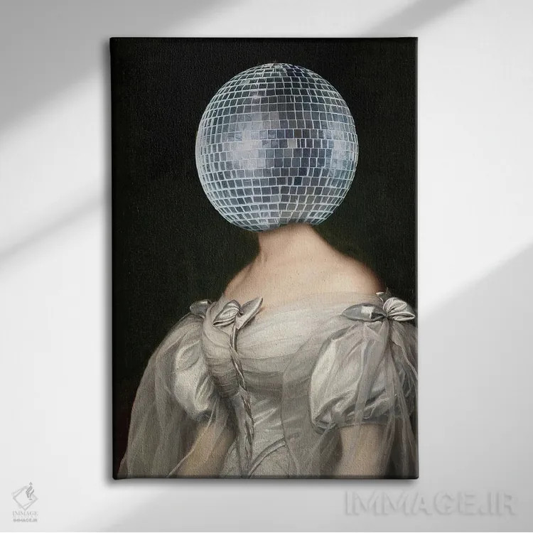 تابلو دیسکوی کلاسیک اثر بونا فیدسا - نمای روبهرو روی دیوار