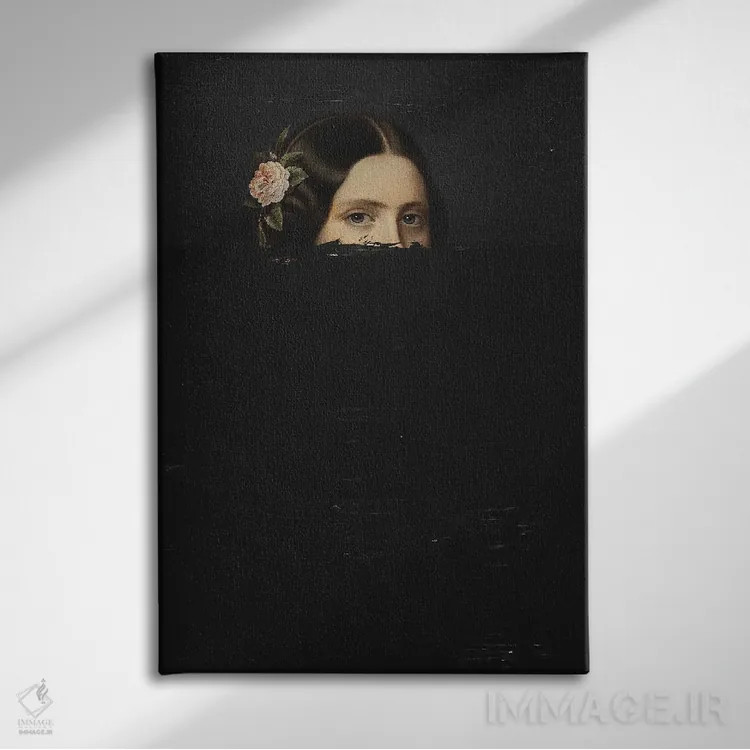 تابلو آزادی برای زنان اثر بونا فیدسا - نمای روبهرو روی دیوار