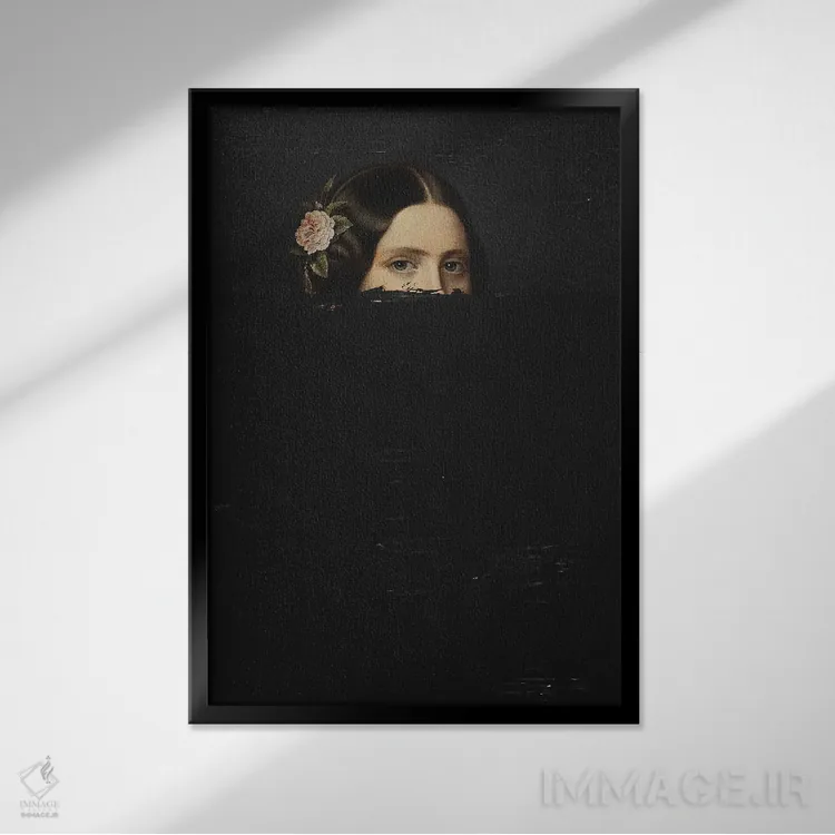 تابلو آزادی برای زنان اثر بونا فیدسا - نمای قابدار مشکی