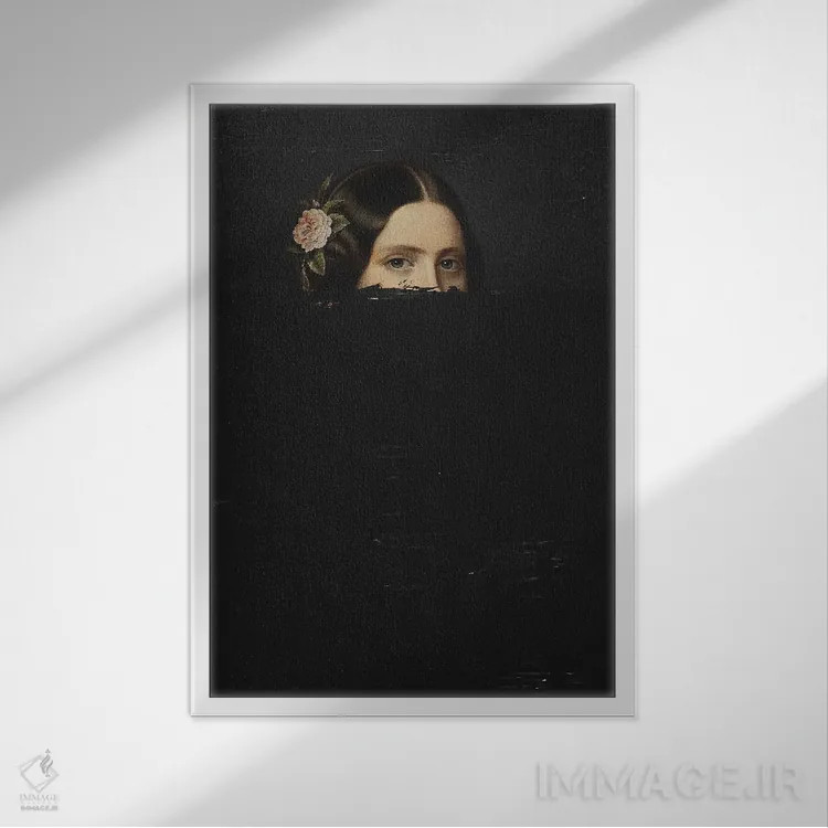 تابلو آزادی برای زنان اثر بونا فیدسا - نمای قابدار سفید