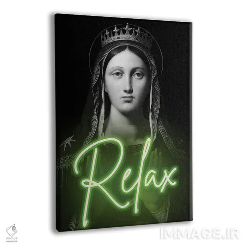 تابلو پرترهٔ ریلکس به سبک ماکسیمالیستی اثر بونا فیدسا - نمای پرسپکتیو محصول