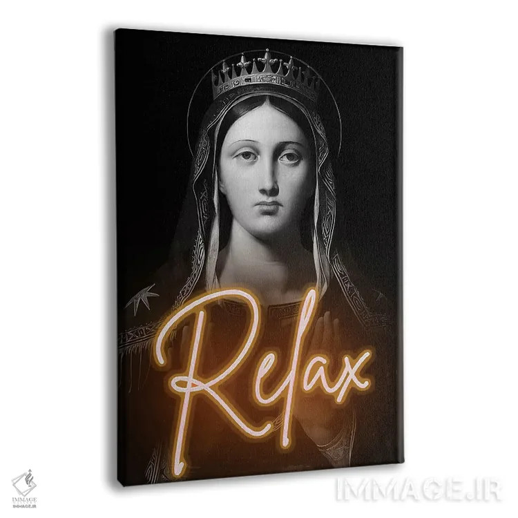 تابلو پرترهٔ ریلکس به سبک التقاطی اثر بونا فیدسا - نمای پرسپکتیو محصول