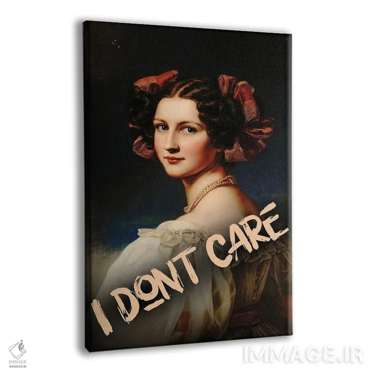 تابلو نقلقول هنری تغییر یافته اثر بونا فیدسا - نمای پرسپکتیو محصول