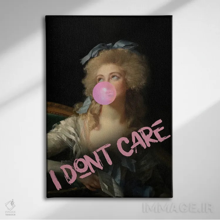 تابلو پرترهٔ وینتیج اثر بونا فیدسا - نمای روبهرو روی دیوار