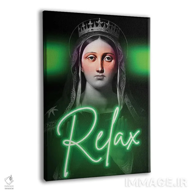 تابلو کلاژ نقلقولهای ماکسیمالیستی اثر بونا فیدسا - نمای پرسپکتیو محصول