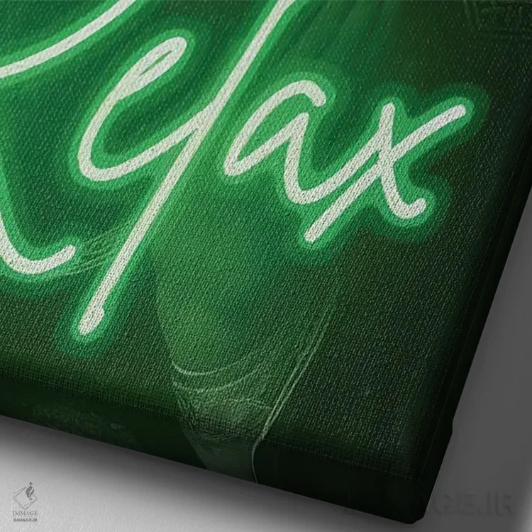 تابلو کلاژ نقلقولهای ماکسیمالیستی اثر بونا فیدسا - نمای نزدیک بافت بوم