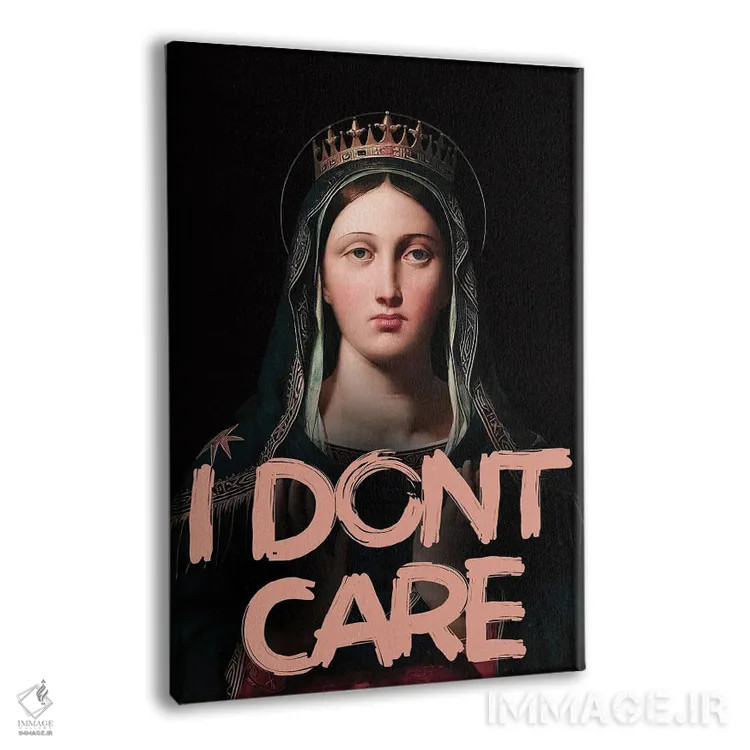 تابلو پرترهٔ ملکه همراه با نقلقول اثر بونا فیدسا - نمای پرسپکتیو محصول