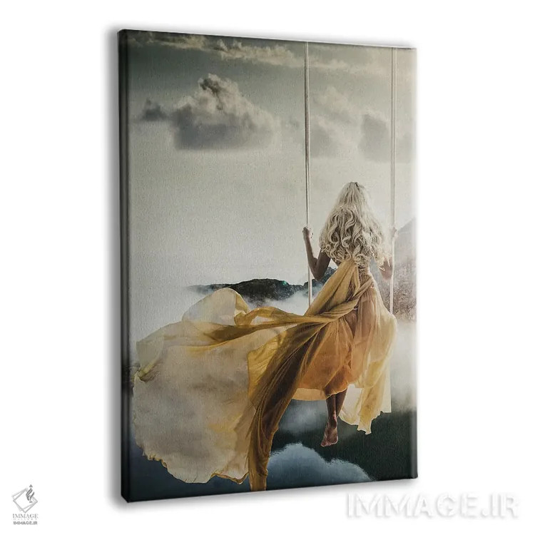 تابلو تنهایی قابل تقسیم نیست اثر بونا فیدسا - نمای پرسپکتیو محصول