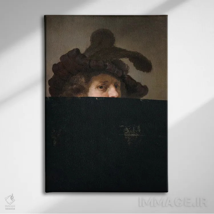 تابلو پرترههای رنسانسی سورئال با چاشنی باروک اثر بونا فیدسا - نمای روبهرو روی دیوار