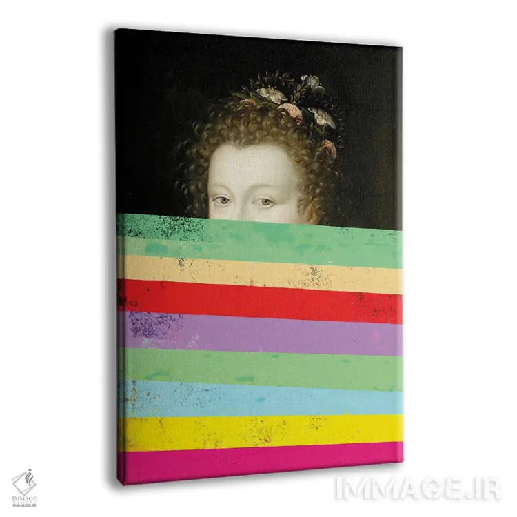 تابلو پرترههای سورئالیستی با تأثیر باروک اثر بونا فیدسا - نمای پرسپکتیو محصول