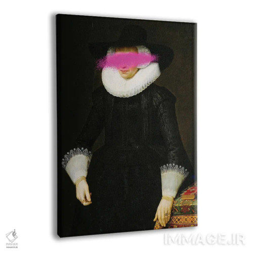 تابلو پرترههای رنسانسی سورئال با لمس باروک اثر بونا فیدسا - نمای پرسپکتیو محصول