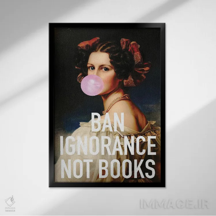 تابلو ترکیب سورئالیسم باروک و رنسانس اثر بونا فیدسا - نمای قابدار مشکی