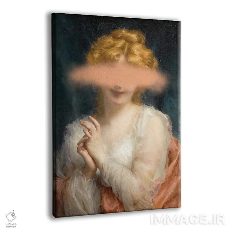 تابلو پرترهنگاری رنسانس باروک سورئالیستی اثر بونا فیدسا - نمای پرسپکتیو محصول