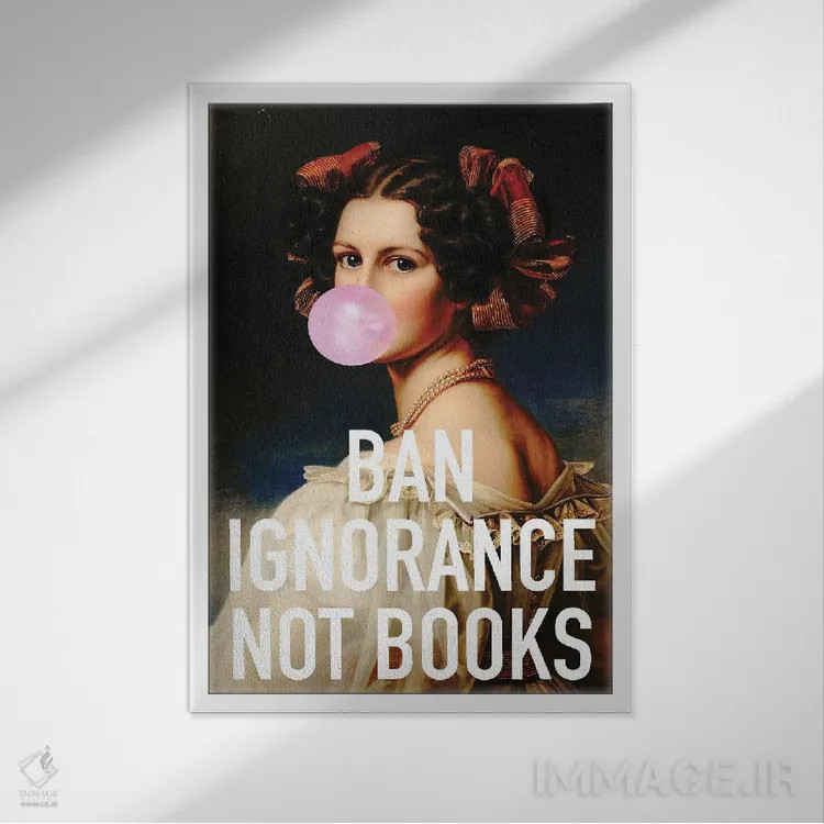 تابلو ترکیب سورئالیسم باروک و رنسانس اثر بونا فیدسا - نمای قابدار سفید