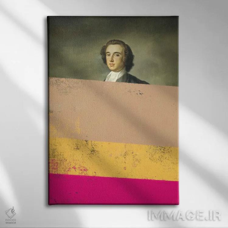 تابلو پرترههای رنسانسی سورئالیستی با تأثیر باروک اثر بونا فیدسا - نمای روبهرو روی دیوار