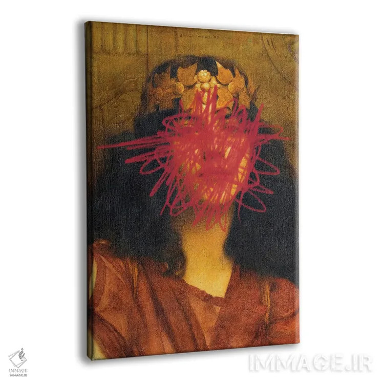 تابلو شاهکارهای رنسانس باروک سورئالیستی اثر بونا فیدسا - نمای پرسپکتیو محصول