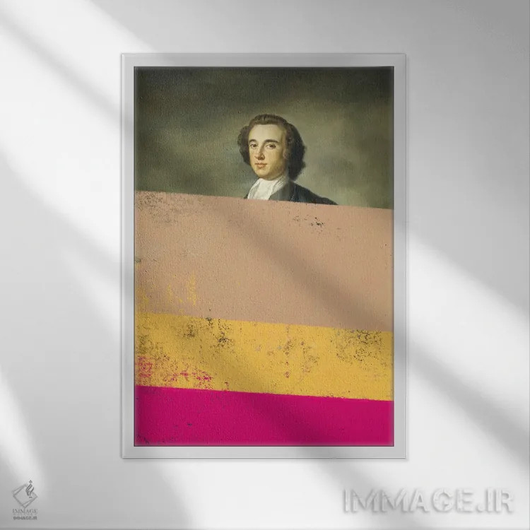 تابلو پرترههای رنسانسی سورئالیستی با تأثیر باروک اثر بونا فیدسا - نمای قابدار سفید