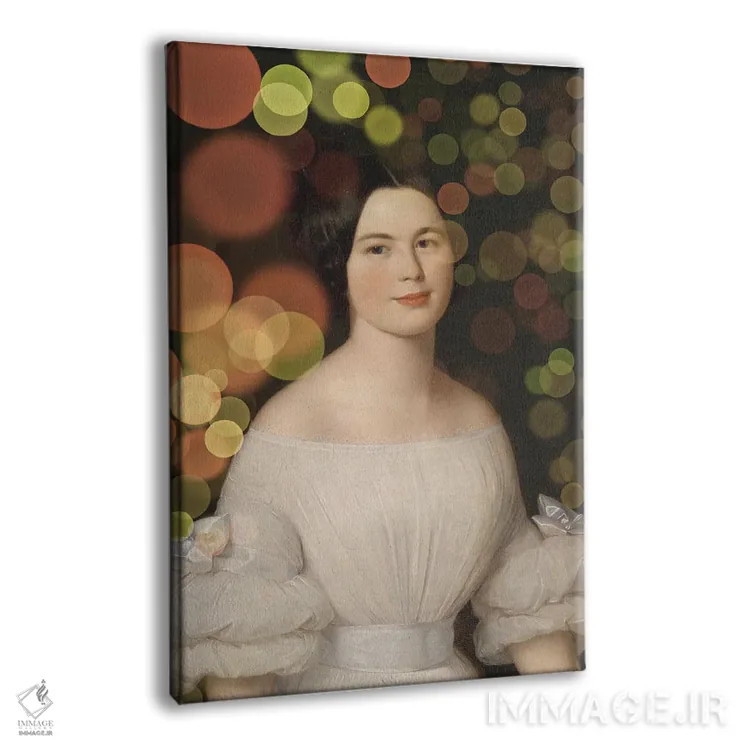 تابلو پرترههای کلاژی سورئال باروک و رنسانس اثر بونا فیدسا - نمای پرسپکتیو محصول