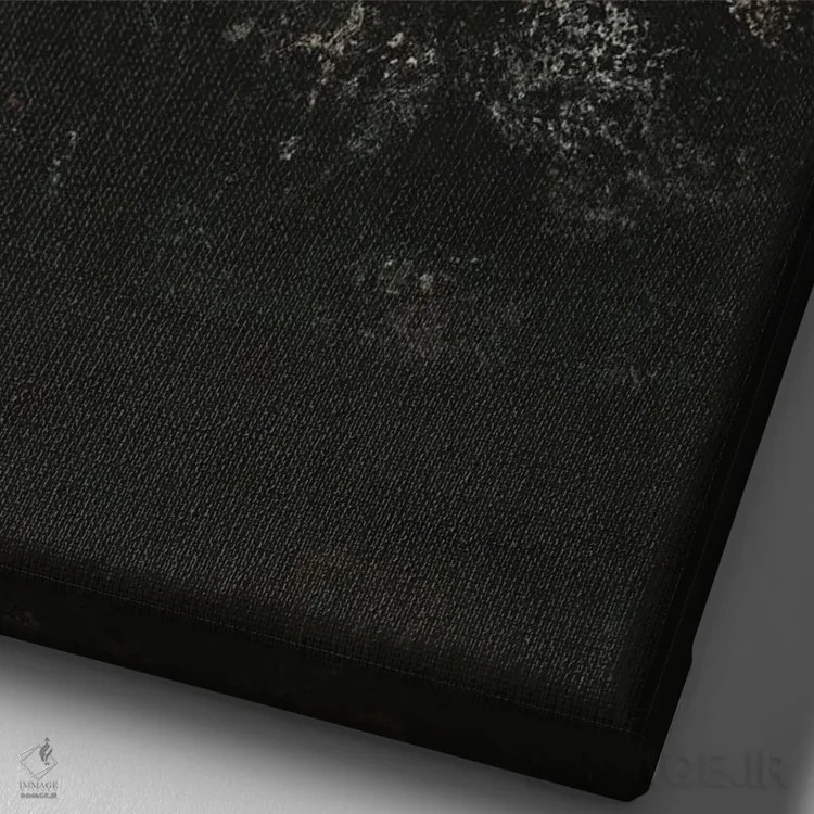 تابلو هنر باروک و رنسانس با بیانی سورئالیستی اثر بونا فیدسا - نمای نزدیک بافت بوم