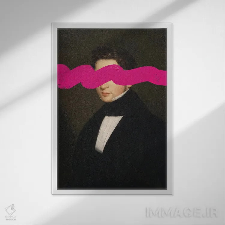 تابلو پرترههای سورئال رنسانس و باروک اثر بونا فیدسا - نمای قابدار سفید