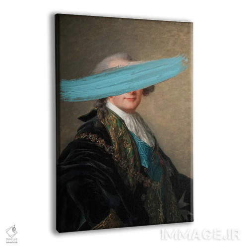 تابلو هنر رنسانس با بیان سورئالیستی و ذوق باروک در پرتره اثر بونا فیدسا - نمای پرسپکتیو محصول