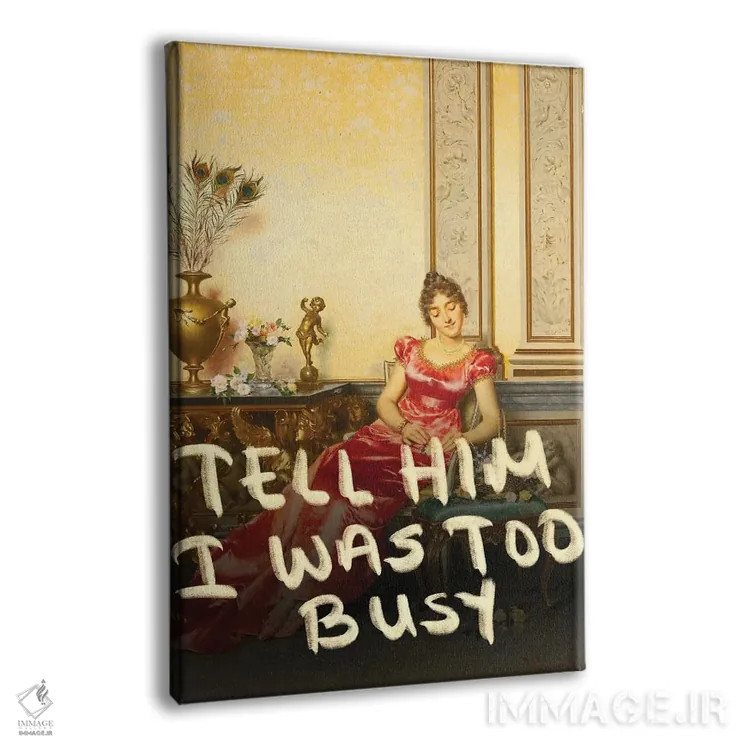 تابلو بازآفرینی هنر باروک و رنسانس با سورئالیسم در پرترهها اثر بونا فیدسا - نمای پرسپکتیو محصول