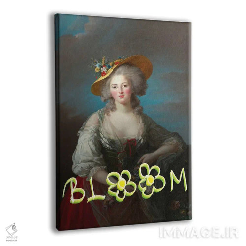 تابلو کلاژهای سورئالیستی از هنر باروک و رنسانس با چاشنی سورئالیسم در پرتره اثر بونا فیدسا - نمای پرسپکتیو محصول