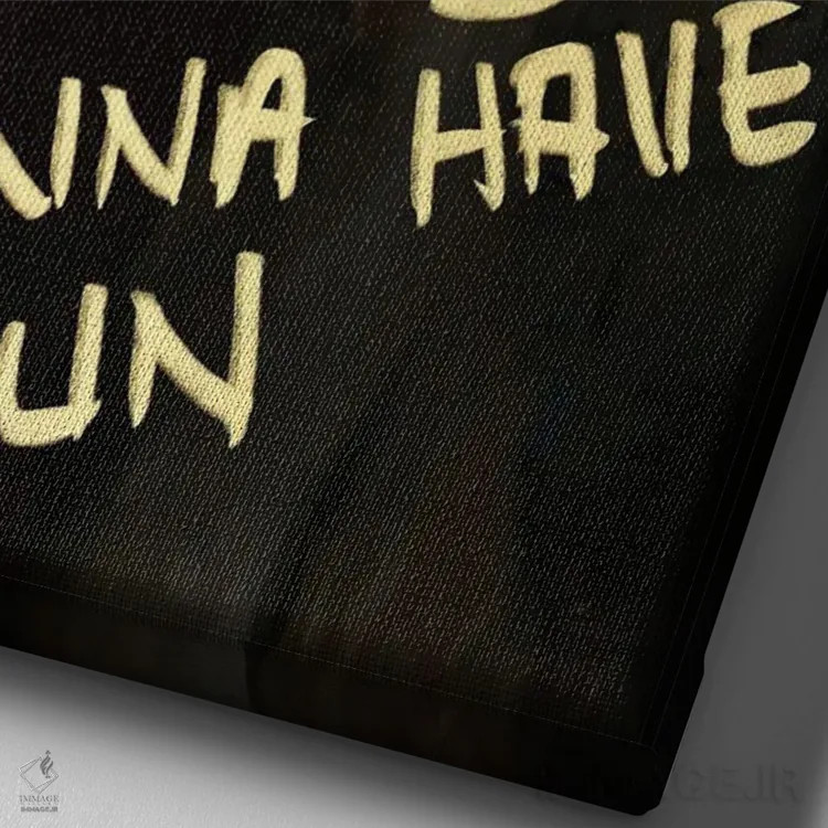 تابلو پرترههای رنسانسی با پیچ سورئالیستی باروک در هنر کلاژی اثر بونا فیدسا - نمای نزدیک بافت بوم