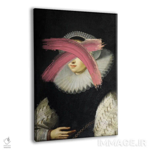 تابلو پرترههای سورئال رنسانس و باروک با کیفیتی رؤیایی در هنر کلاژی اثر بونا فیدسا - نمای پرسپکتیو محصول