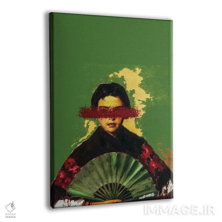 تابلو دختر اسپانیایی II اثر بونا فیدسا - نمای پرسپکتیو محصول