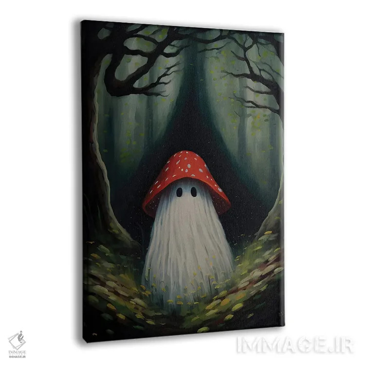 تابلو روح قارچی (طنزآمیز) اثر بونا فیدسا - نمای پرسپکتیو محصول
