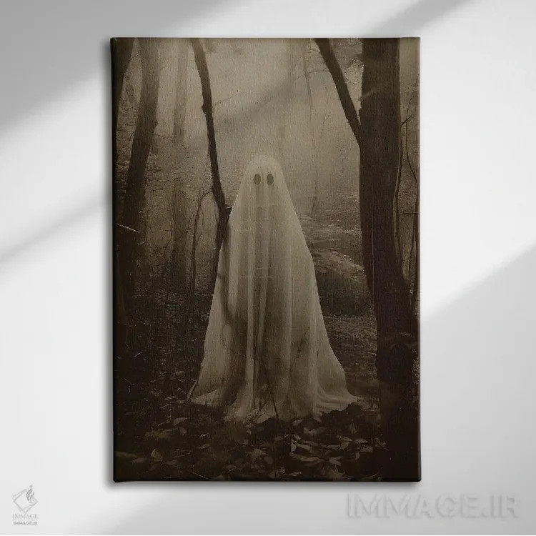 تابلو روح جنگل اثر بونا فیدسا - نمای روبهرو روی دیوار